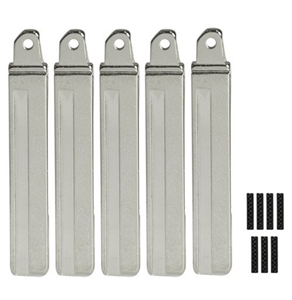 Hyundai HY18 - Flip Key Blade w/Roll Pins for OEM Remotes (GTL) (5 Pack)