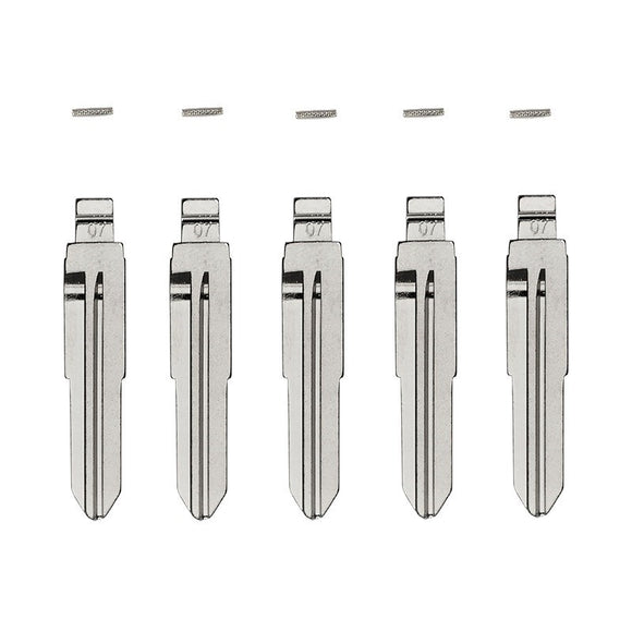 Mitsubishi MIT3 - Flip Key Blade w/Roll Pins for Xhorse Remotes (GTL) (5 Pack)