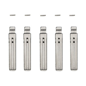 Toyota TOY48 - Flip Key Blade w/Roll Pins for Xhorse Remotes (GTL) (5 Pack)
