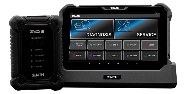 E-Control ＋FULL SCAN SYSTEM セット EZDS Zenith Z7 Advanced Flagship Diagnostic Scan Tool Kit – Auto
