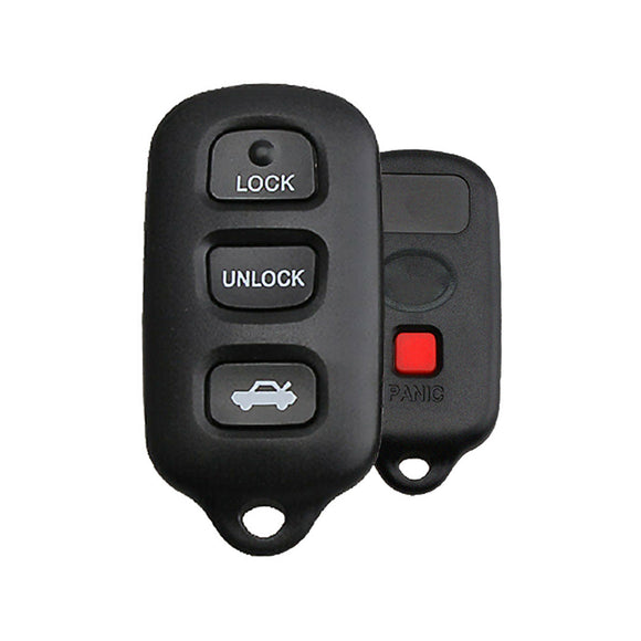 Toyota Avalon/Solara 1999-2004 4-Button Remote w/ Trunk (FCC: HYQ12BAN, HYQ12BBX, HYQ1512Y)