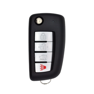 Nissan 2003-2018 4-Button Remote Head Key w/ NI04 Chip (FCC: KBRASTU15, CWTWB1U751)