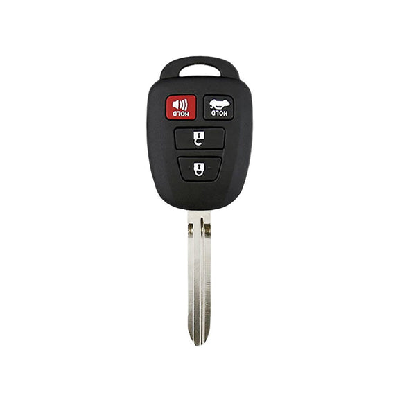 Toyota Corolla 2014-2019 4-Btn Remote Head Key (FCC: HYQ12BDP)