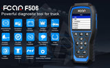 Fcar F506 - Pocket Medium/heavy Duty Scan Tool 6/9 Pin Tools