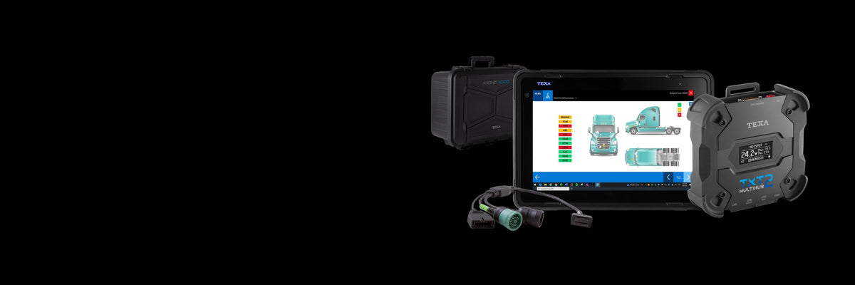 TEXA AXONE Voice tablet with Navigator TXT Multihub 2 and case