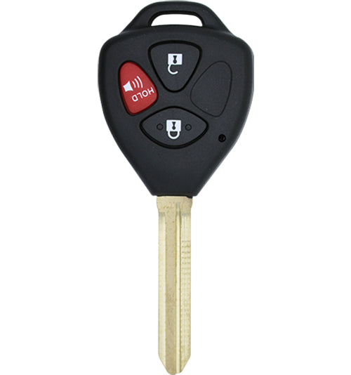 Toyota Yaris 2016-2018 3-Button Remote Head Key