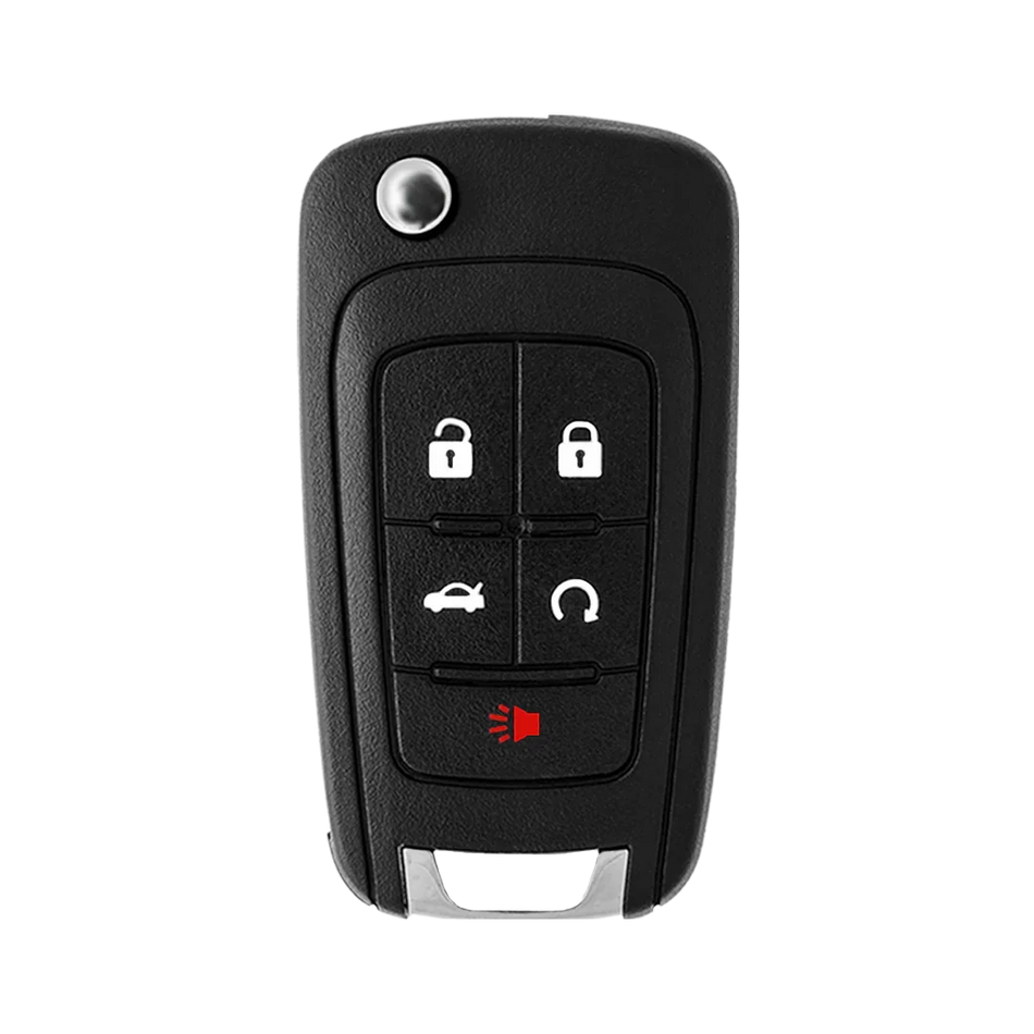 GM 2010+ 5-Button Flip Remote Head Key