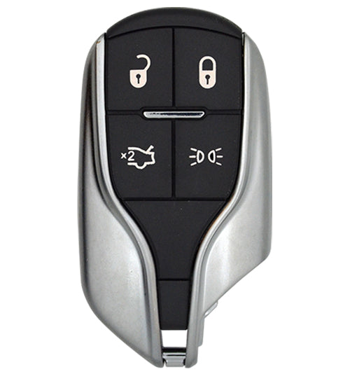 Maserati Ghibli/Quattroporte 2014-2016 4-Button Smart Key w/High Beam