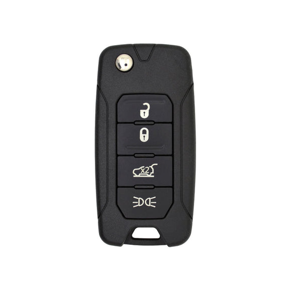 Jeep Renegade 2016+ 4-Button Flip Remote Head Key