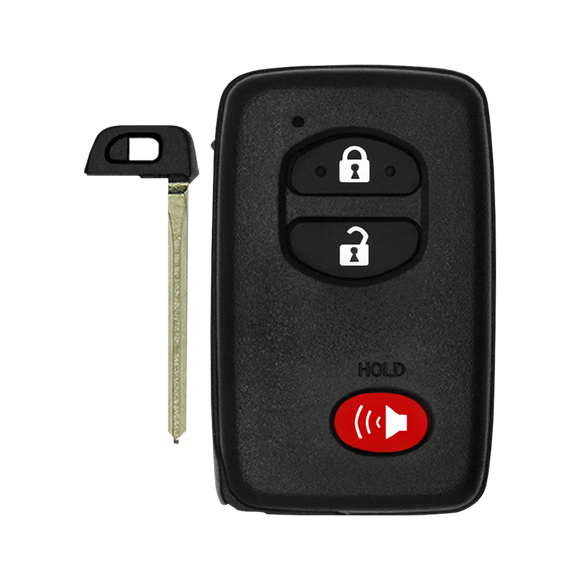 Toyota 4Runner/Prius/Venza 2009+ 3-Button Smart Key