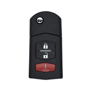 Mazda 2/3/5/CX-7/CX-9 2006-2015 3-Button Flip Key