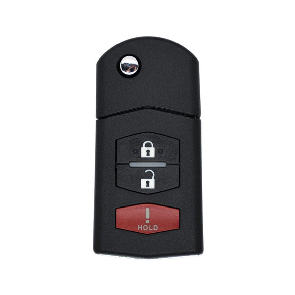 Mazda 2/3/5/CX-7/CX-9 2006-2015 3-Button Flip Key