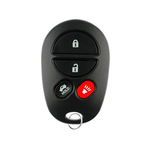 Toyota Avalon/Solara 2005-2008 4-Button Remote w/Trunk