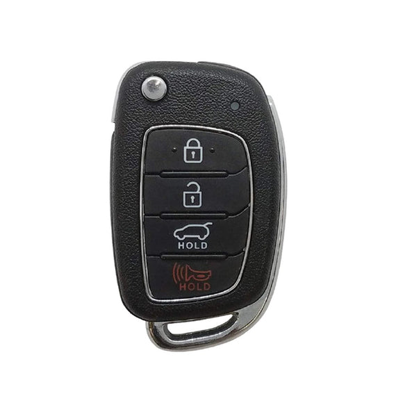 Hyundai Santa Fe 2017-2019 4-Button Flip Key