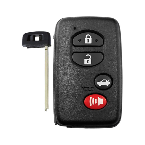 Toyota Avalon/Camry/Corolla 2007-2013 4-Button Smart Key