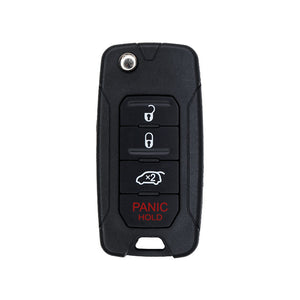 Dodge/Chrysler/Jeep 2005-2012 4-Button Flip Key