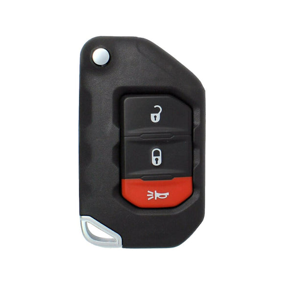 Jeep Wrangler/Gladiator 2018-2023 3-Button Flip Smart Key