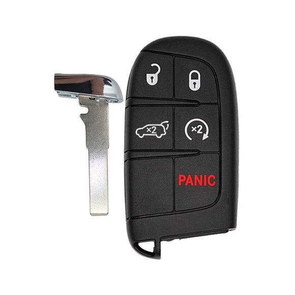 Jeep Compass 2017-2023 5-Button Smart Key w/Hatch