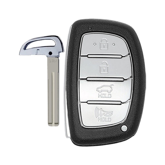 Hyundai Tucson 2018-2021 4-Button Smart Key w/Hatch