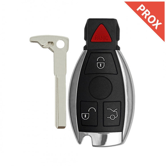 Mercedes Benz 2010-2014 4-Button Fobik Smart Key w/KEYLESS GO