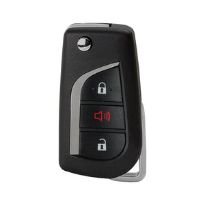 Toyota Corolla iM 2017-2018 3-Button Flip Key Remote