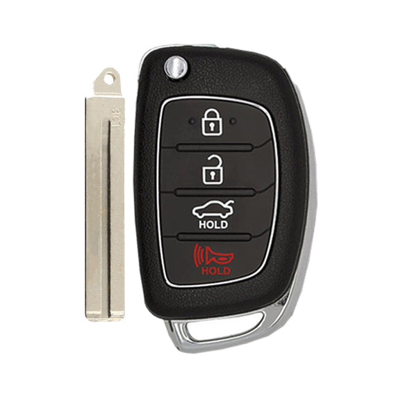 Hyundai Sonata 2017-2020 4-Button Flip Key