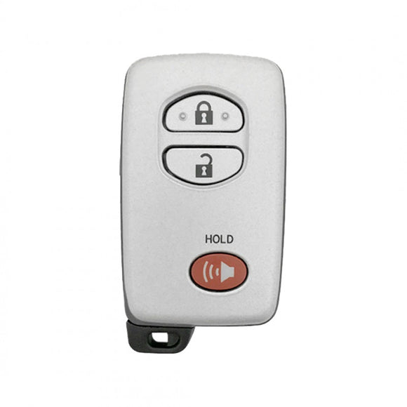 Toyota 4Runner/Prius/Venza 2009-2019 3-Button Smart Key