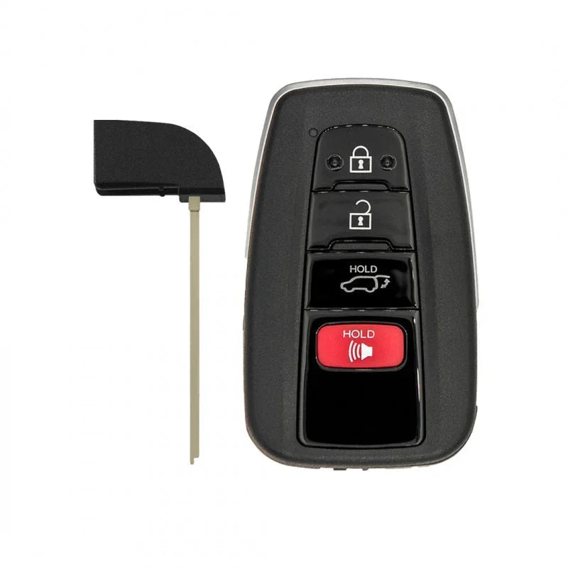 Highlander Blade Key Toyota Highlander 2020-2023 4-Button Smart Key w/Hatch – Auto Rescue ...