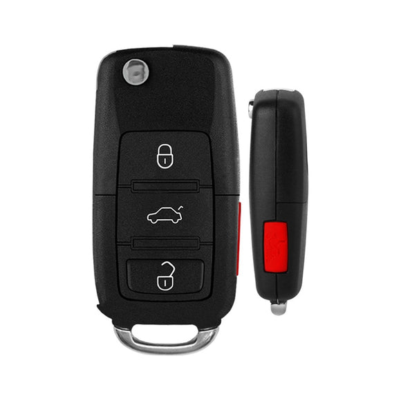 Volkswagen Touareg 2004-2008 4-Button Flip Key (Nitrous Keys)