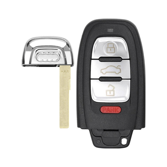 Audi 2008-2016 4-Button Smart Key w/Trunk