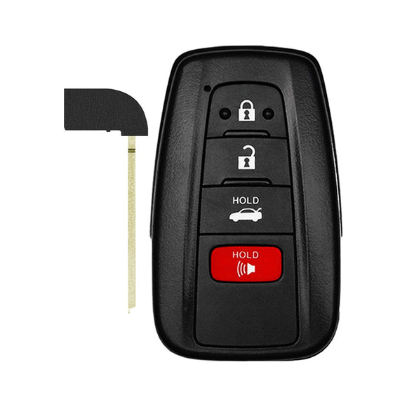 Toyota Avalon 2020-2022 4-Button Smart Key w/Trunk