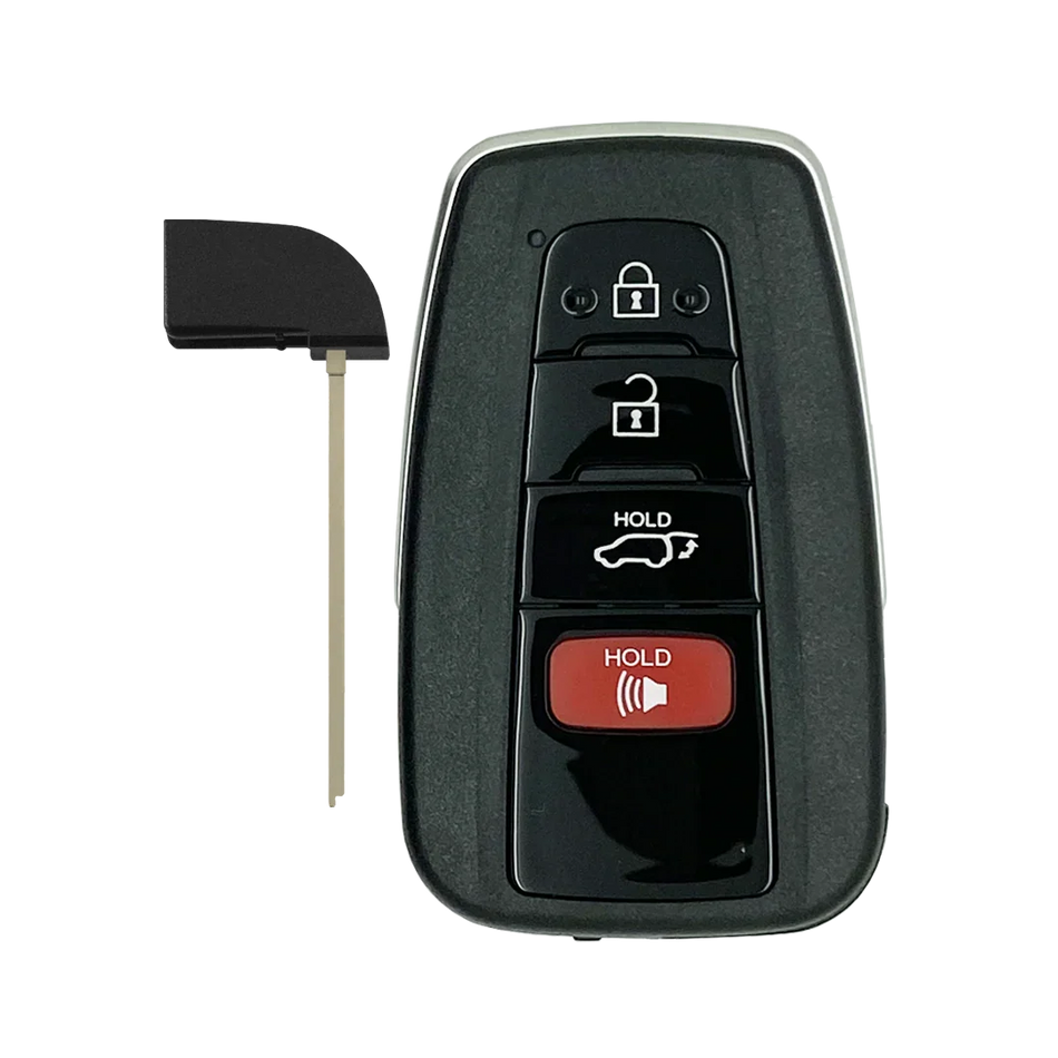Toyota RAV4 Hybrid 2021-2022 4-Button Smart Key w/Hatch