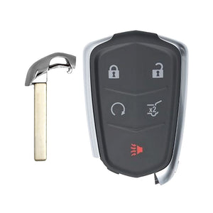 Cadillac XT4/XT5/XT6 2020-2021 5-Button Smart Key w/Hatch