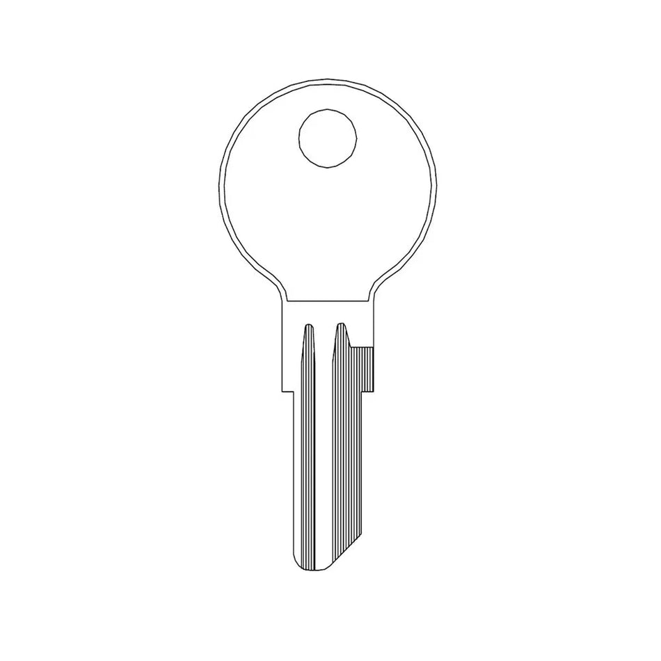 Volvo O1122A|Y12 Mechanical Keys [10-Pack]