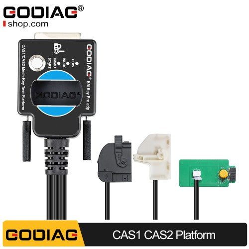 BMW CAS1/CAS2 Mech-Key Test Platform Detect CAS & Key Synchronization Solder-free Matching CAS Data Read, Write and Program