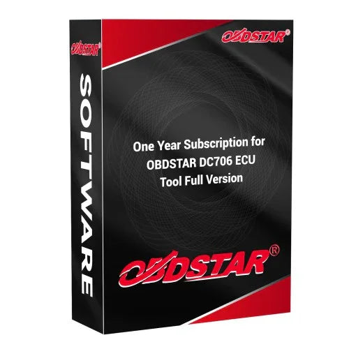 OBDSTAR DC706 (Full Version, ECM, TCM, Body) - Annual Subscription / Update