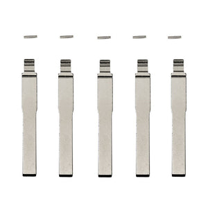 Ford HU101 - Flip Key Blade w/Roll Pins for OEM Remotes (GTL) (5 Pack)