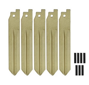 NISSAN Flip Key Blade w/Roll Pins for OEM Remotes (5 Pack)