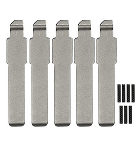 Fiat SIP37T - Flip Key Blade w/Roll Pins for OEM Remotes (GTL) (5 Pack)