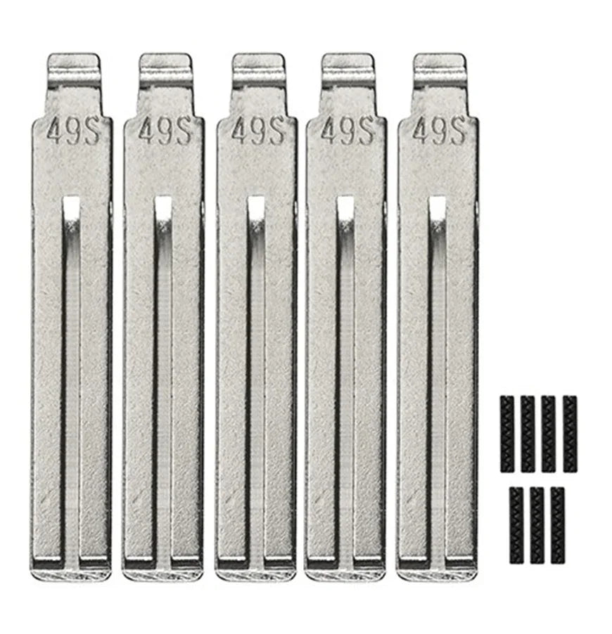 Toyota TOY48 - Flip Key Blade w/Roll Pins for OEM Remotes (5 Pack)