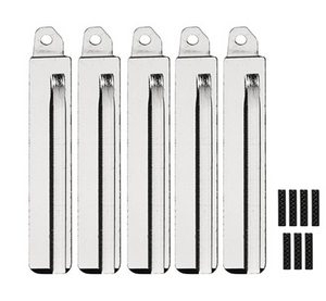 Hyundai Santa Fe HY18R - Flip Key Blade w/Roll Pins for OEM Remotes (GTL) (5 Pack)