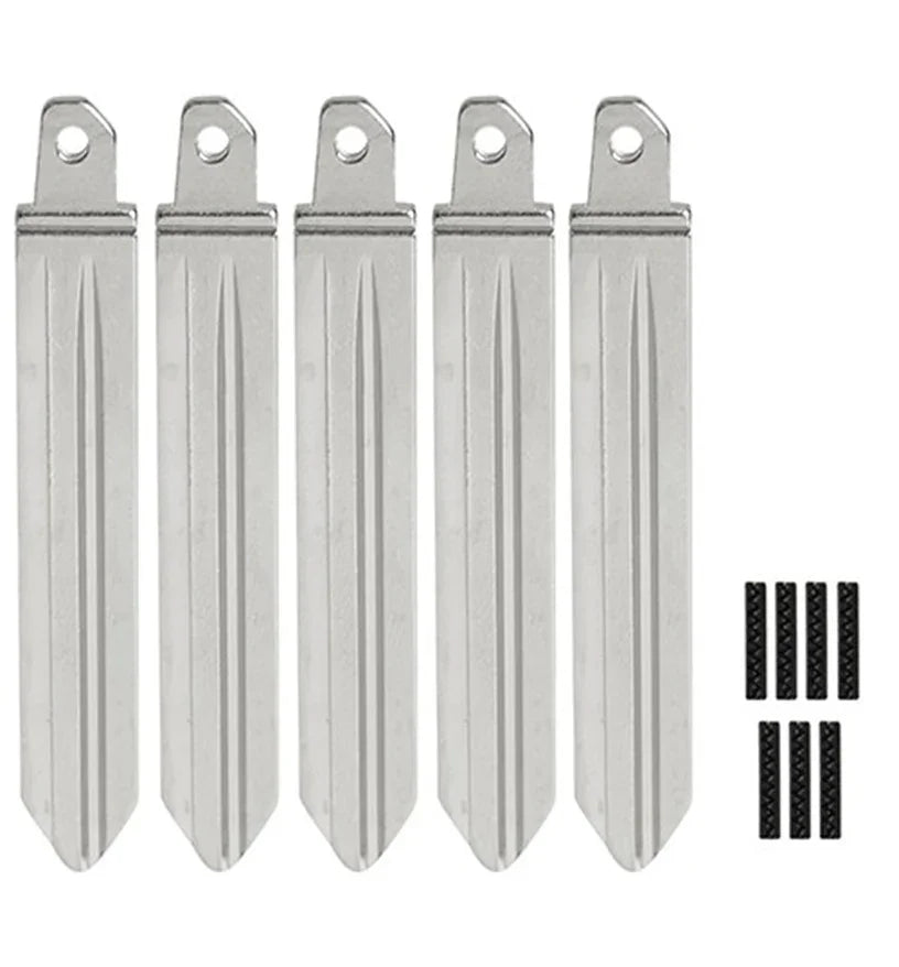 Hyundai/Kia HYN14R - Flip Key Blade w/Roll Pins for OEM Remotes (5 Pack)
