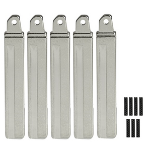 Hyundai HY18 - Flip Key Blade w/Roll Pins for OEM Remotes (5 Pack)