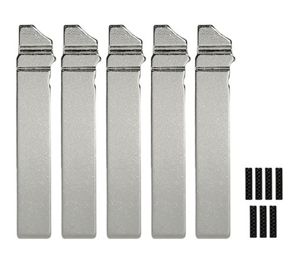 VW HU162R - Flip Key Blade w/Roll Pins (GTL) (5 Pack)