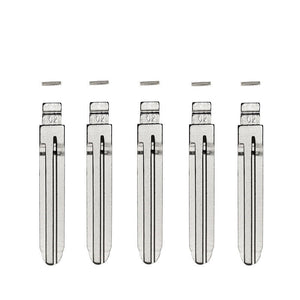 5-Pack Toyota TR47 Flip Key Blade w/Roll Pins for Xhorse Remotes