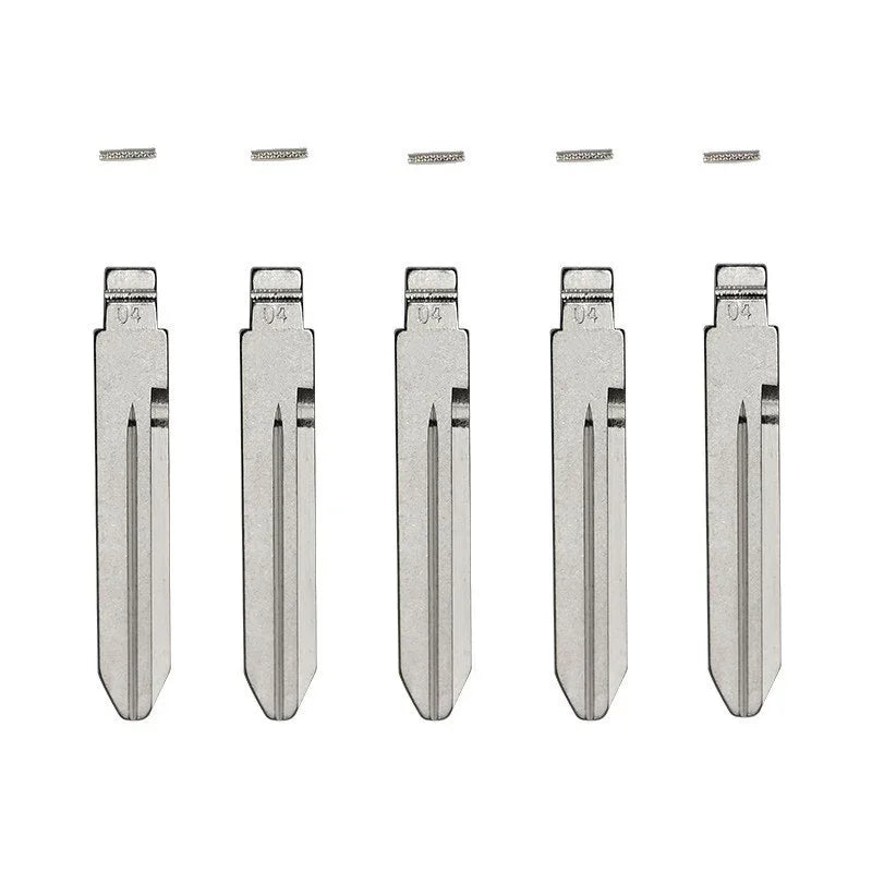 Chrysler/Dodge/Jeep Y157/Y159 - Flip Key Blade w/Roll Pins for Xhorse Remotes (5 Pack)