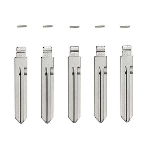 Nissan DA34 - Flip Key Blade w/Roll Pins for Xhorse Remotes (GTL) (5 Pack)
