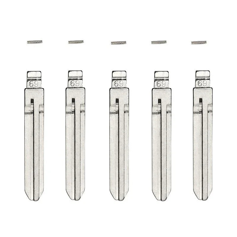 GM B110 - Flip Key Blade w/Roll Pins for Xhorse Remotes (5 Pack)