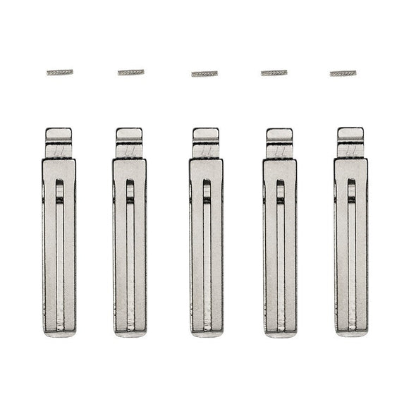 Toyota TOY48 - Flip Key Blade w/Roll Pins for Xhorse Remotes (GTL) (5 Pack)