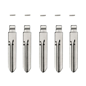 GM B106 - Flip Key Blade w/Roll Pins for Xhorse Remotes (GTL) (5 Pack)